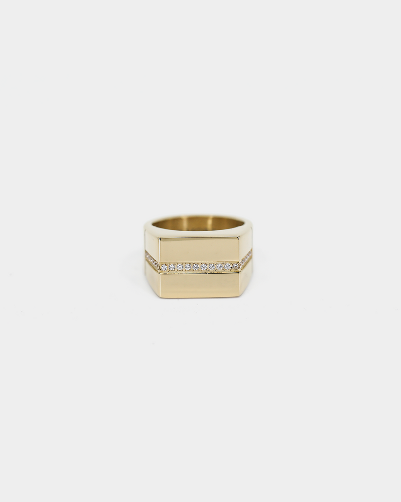 Saint Morta Chieftan Ring Gold