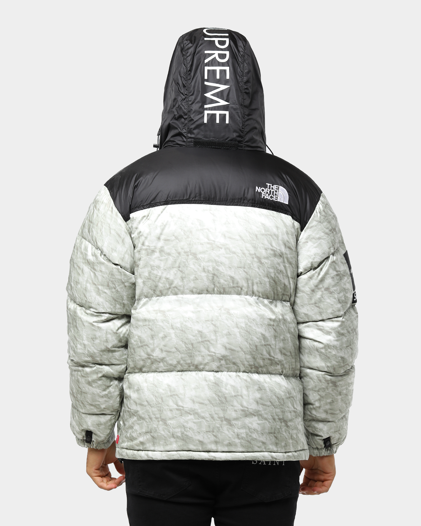 supreme north face nuptse jacket