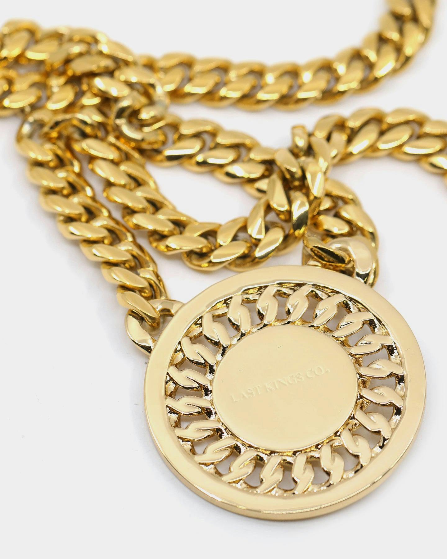 Last Kings Men's Pharaoh Cuban Chain Gold Culture Kings NZ