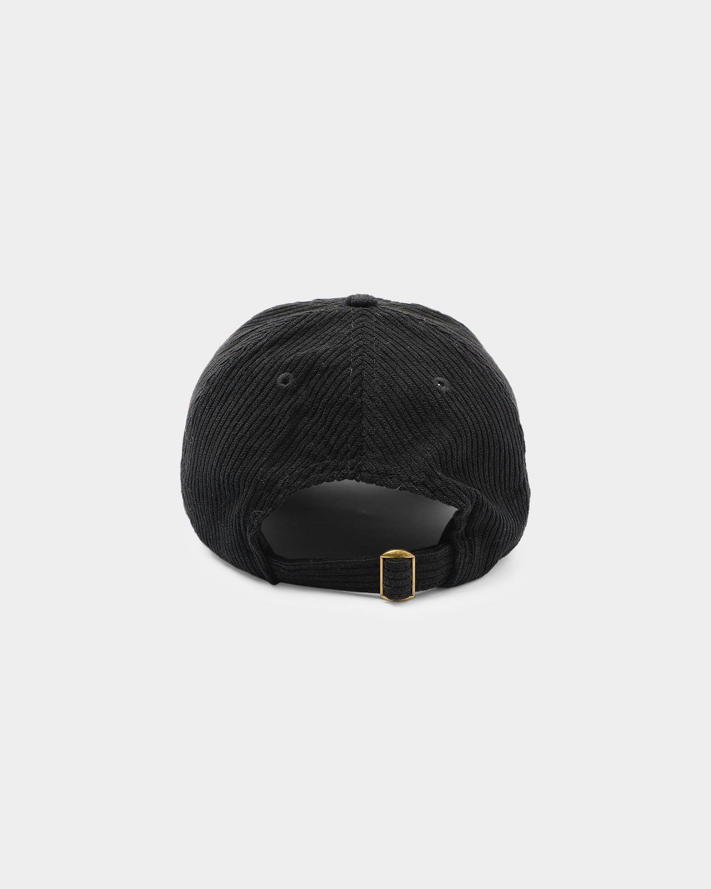 EN ES Corduroy Strapback Black