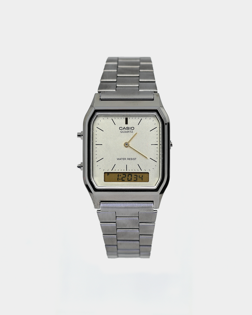 CASIO AQ230GG-9A Gunmetal/Beige