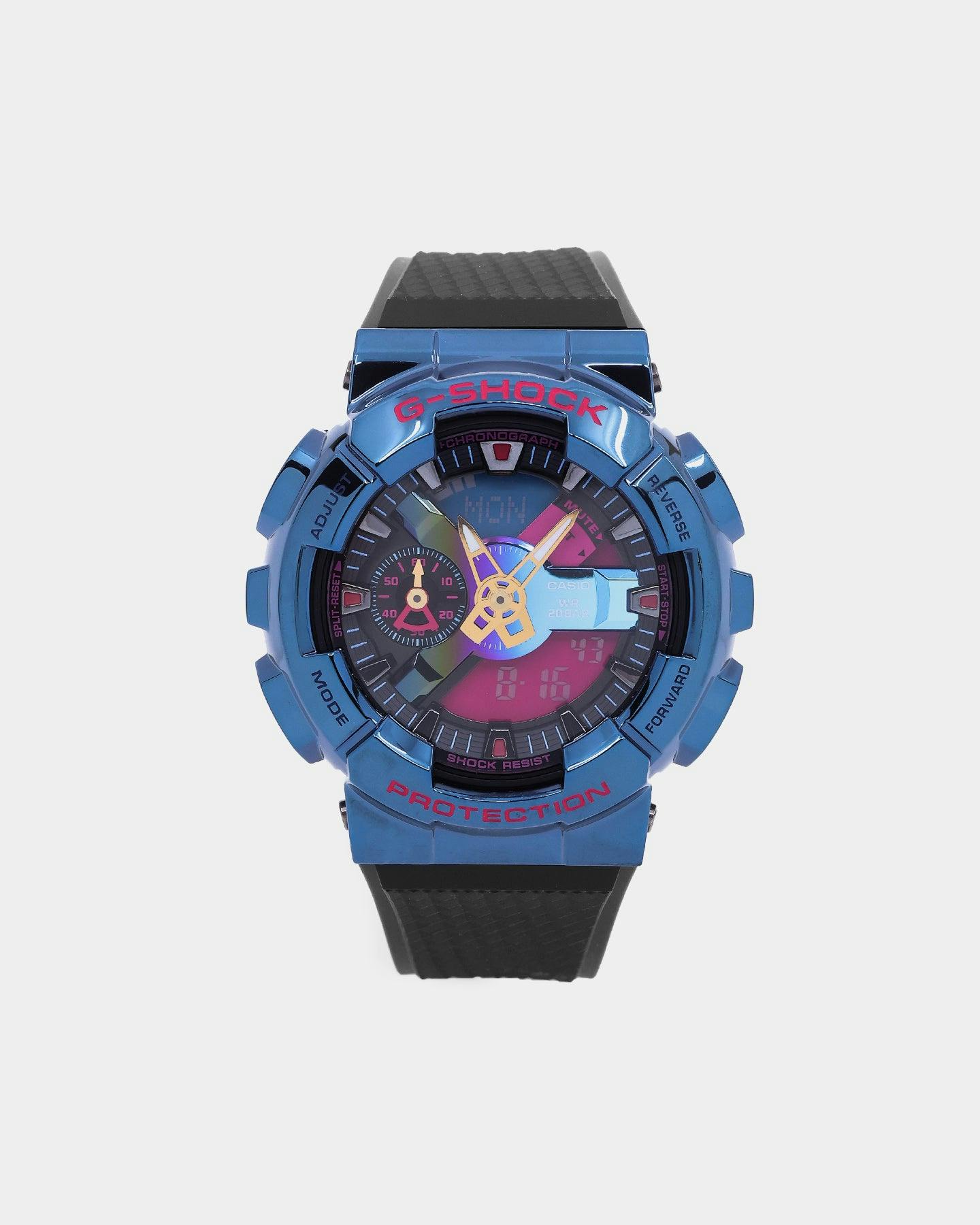 G Shock Night Lights GM110 Black/Iridescent Culture Kings NZ