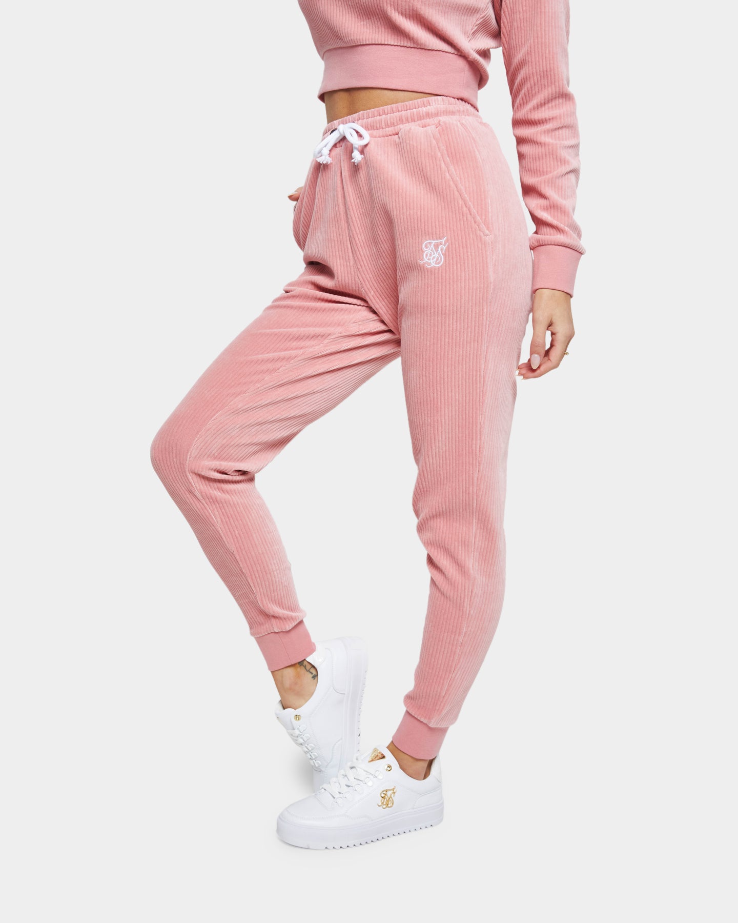 silk joggers womens