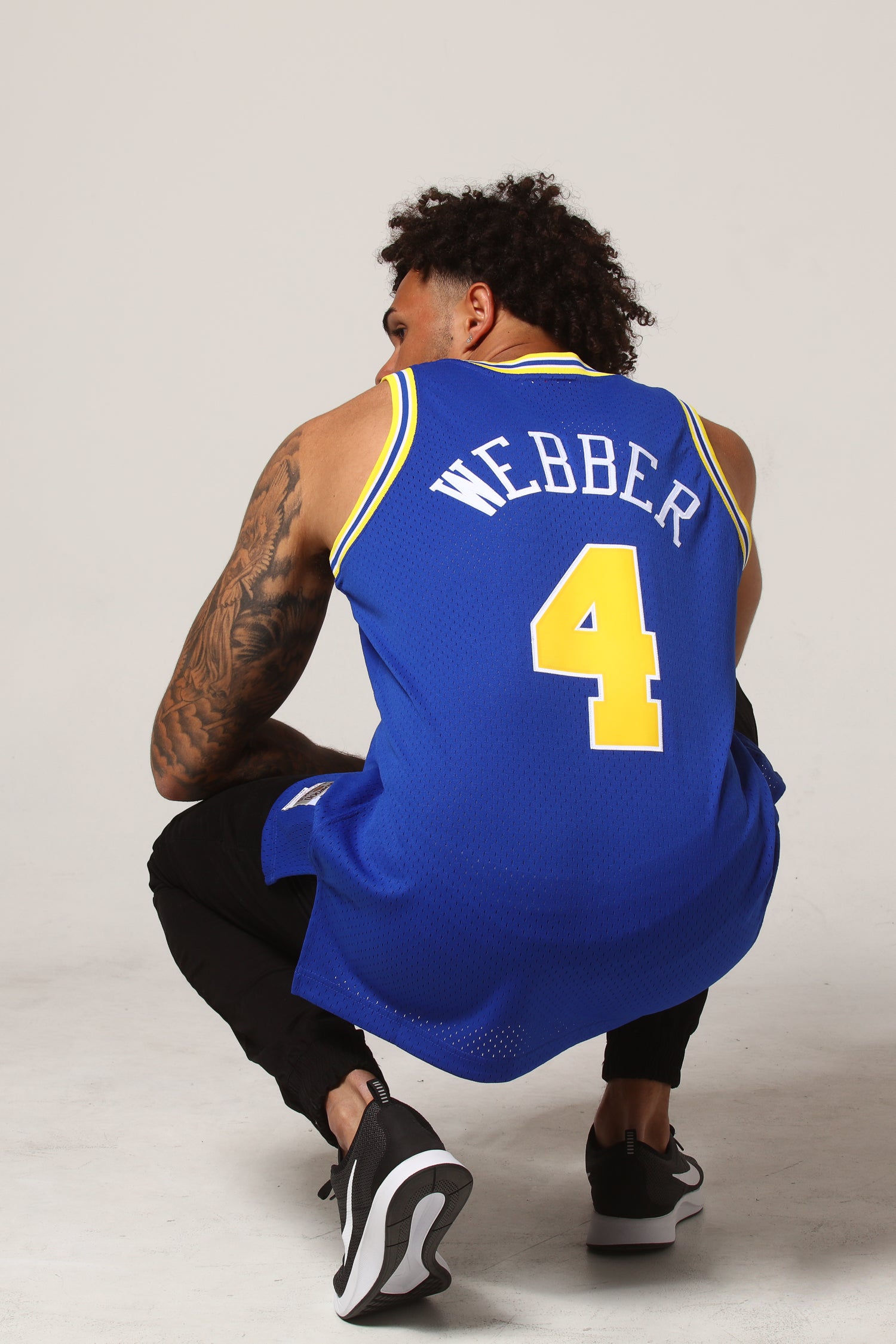 chris webber golden state jersey