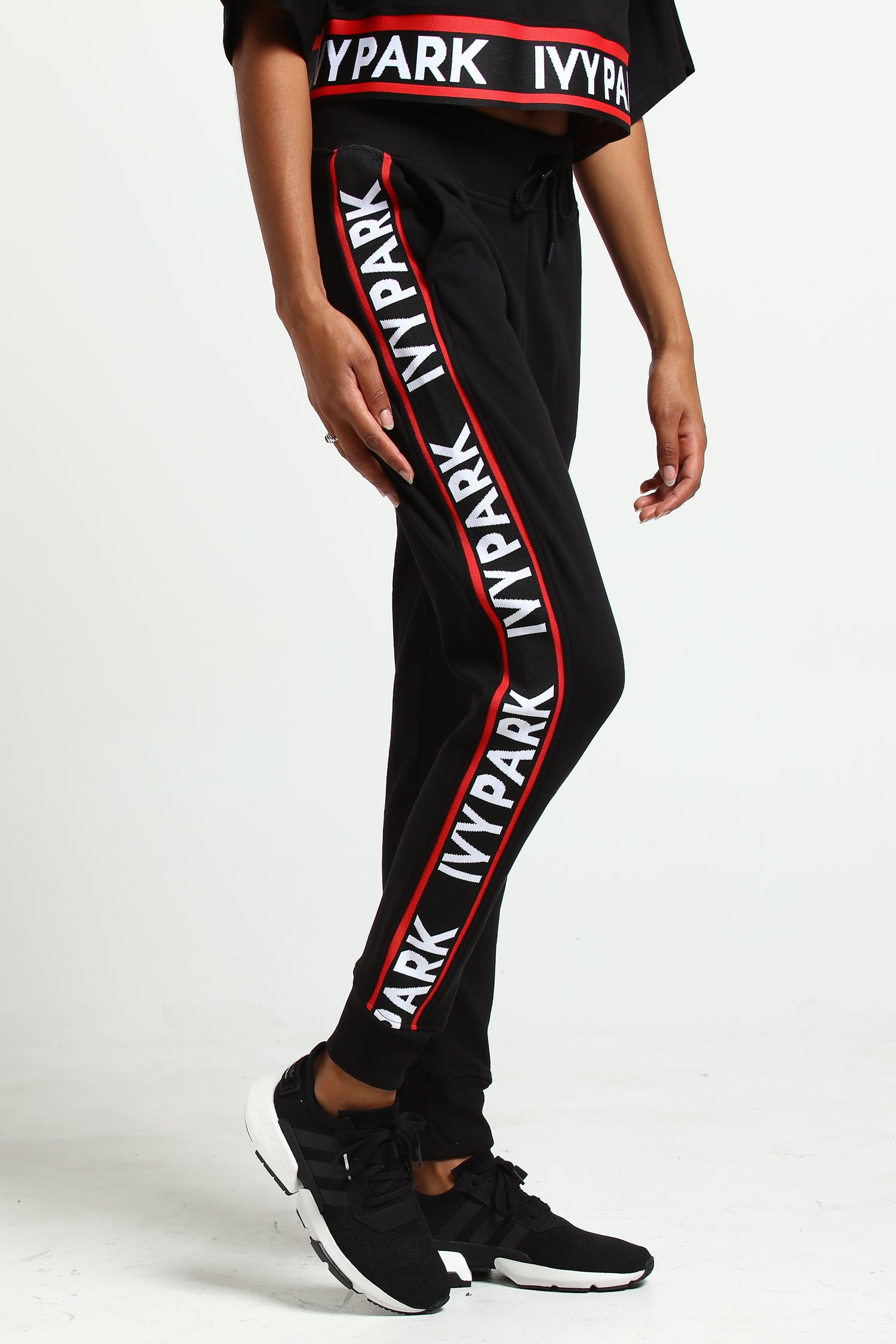 ivy park flat knit joggers