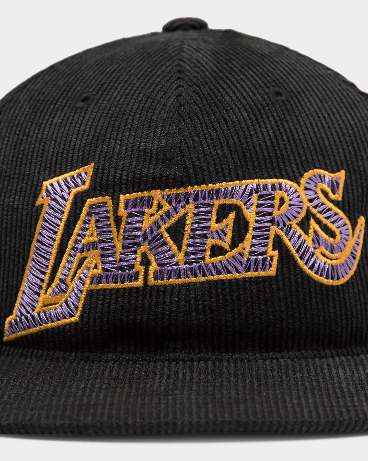lakers corduroy hat