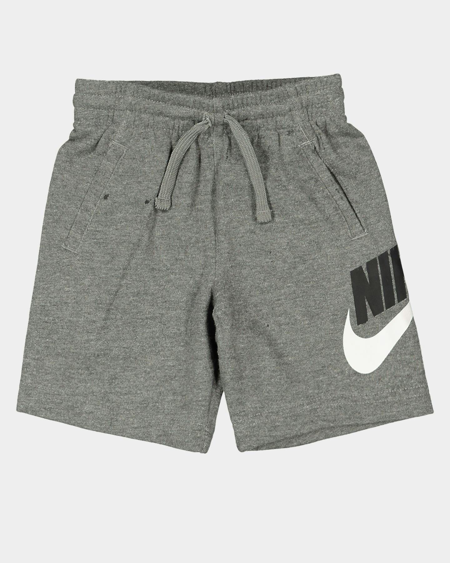 Nike Kid's Club HBR FT Shorts Carbon Heather | Culture Kings NZ