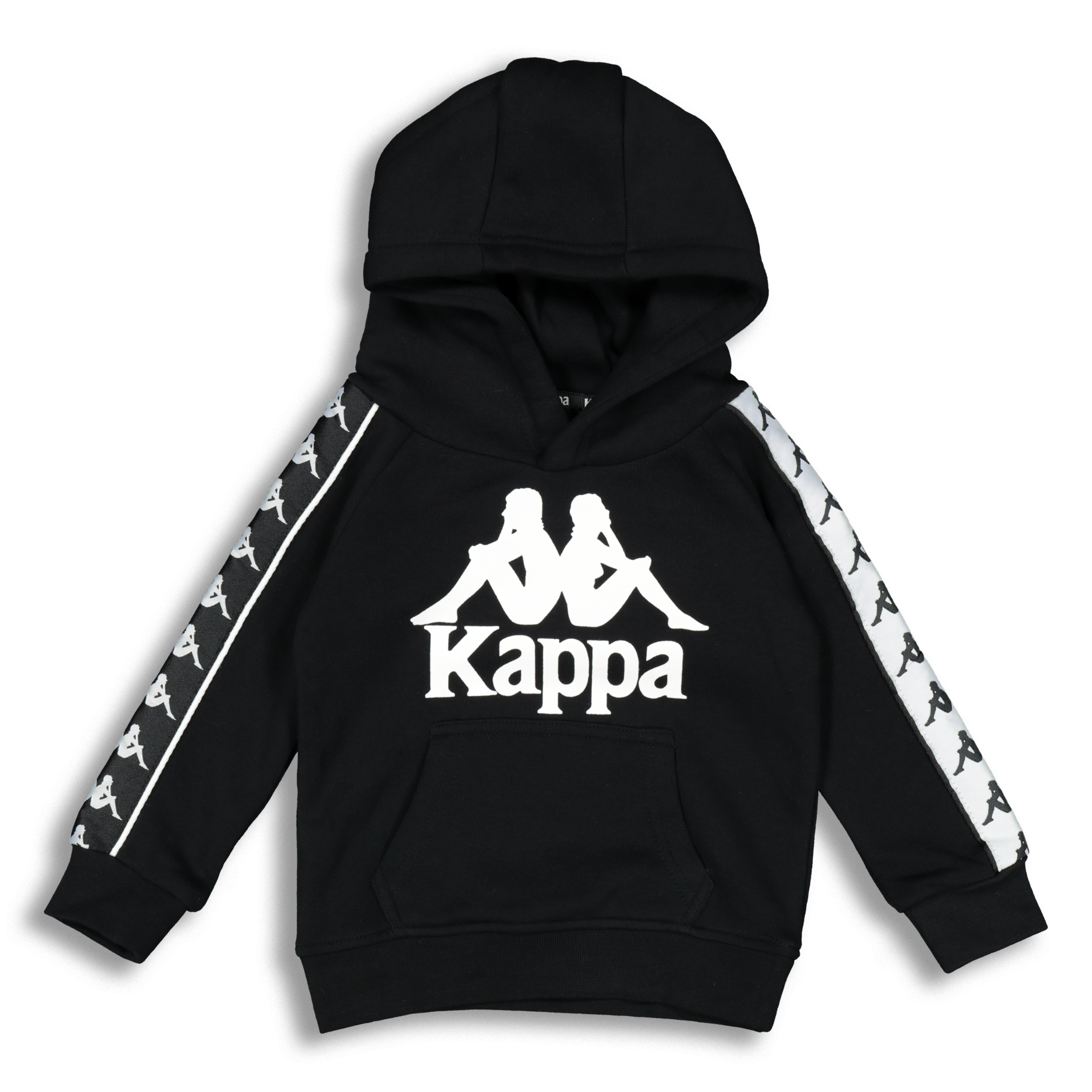 black and white kappa sweatshirt