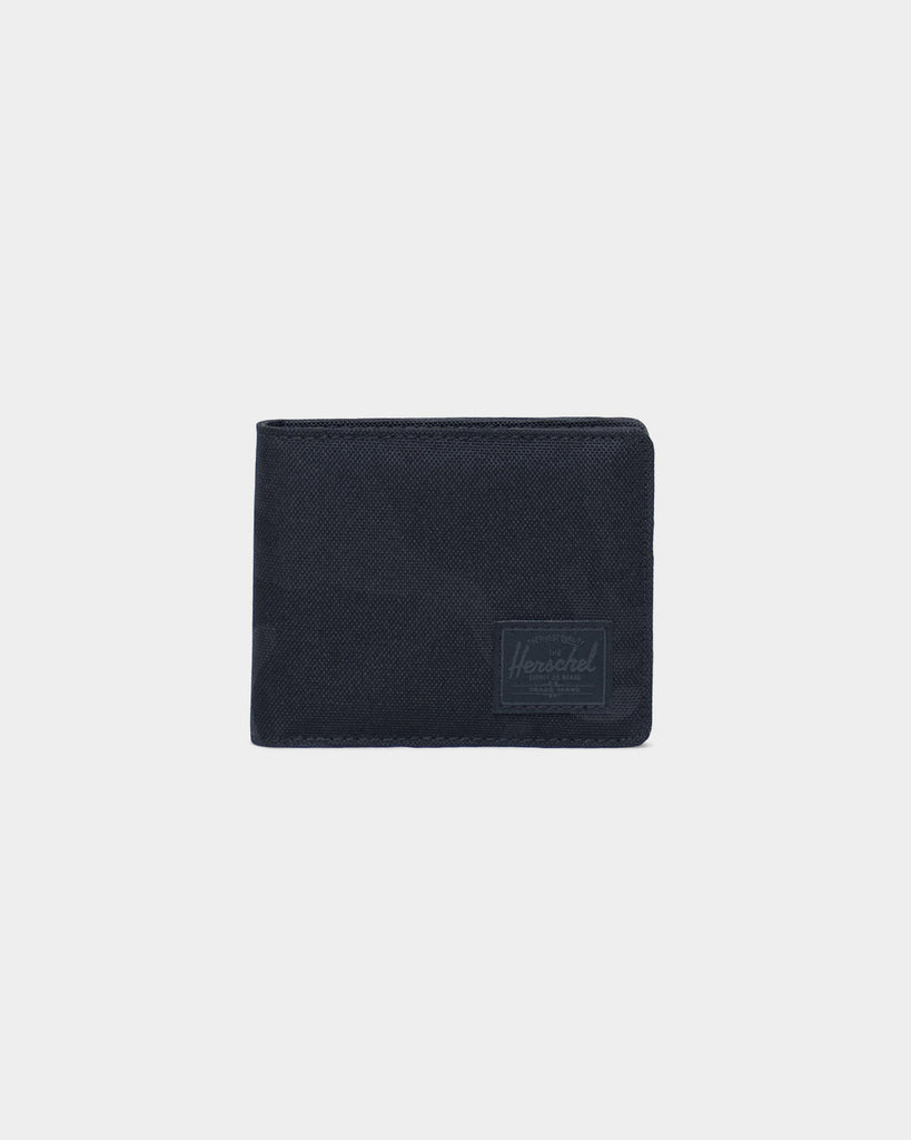 HERSCHEL BAG CO ROY + COIN Wallet Black/Tonal Camo
