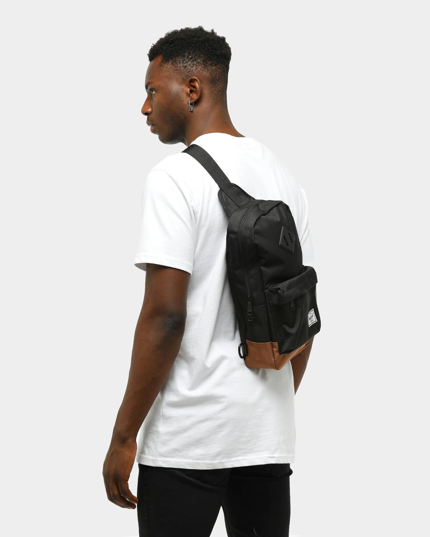 Herschel Bag Co Heritage Shoulder Bag Black Culture Kings NZ