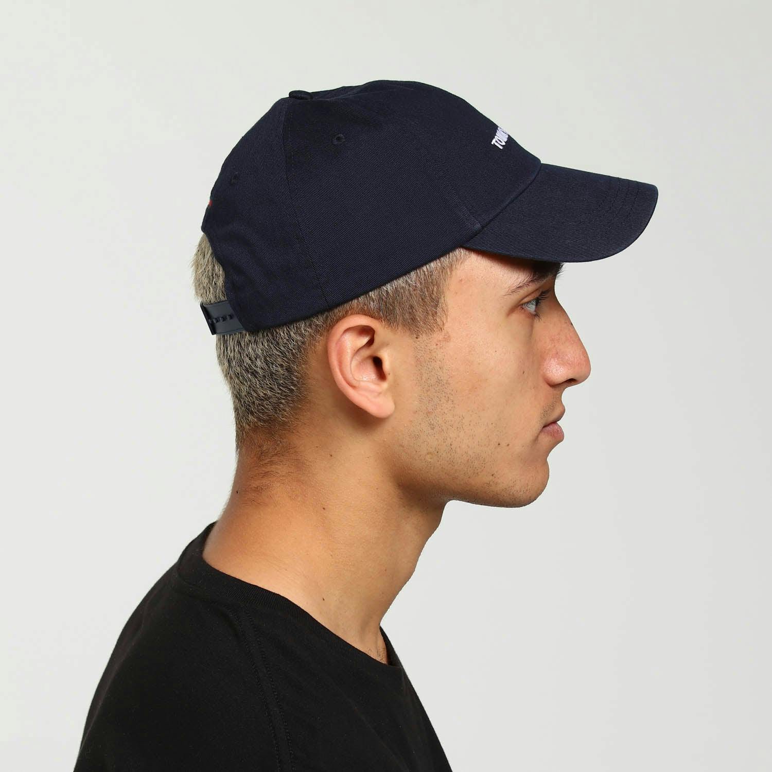 Tommy Jeans TJU Sport Cap Black Iris Culture Kings NZ