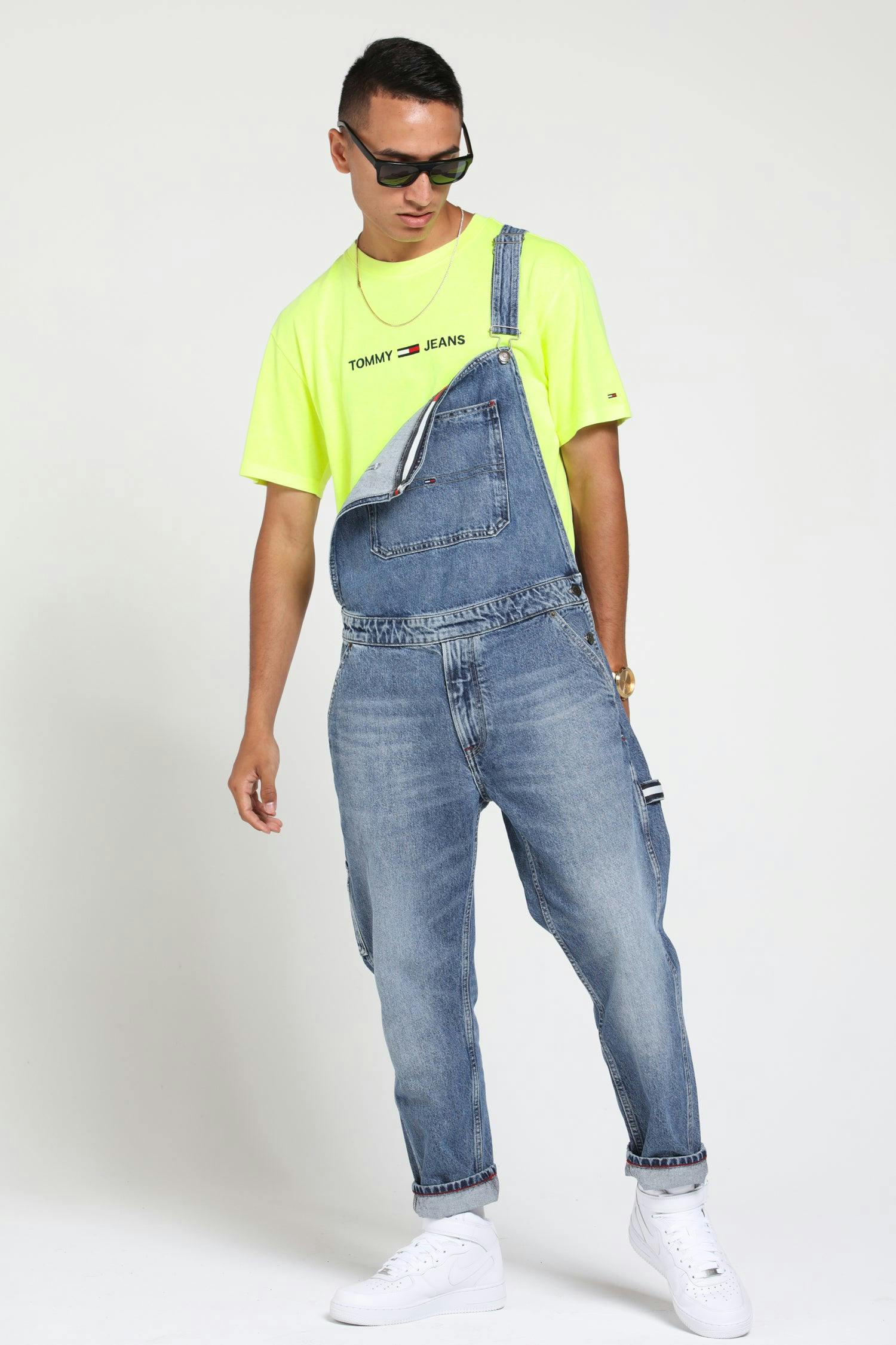 Download Tommy Jeans TJM Regular Dungaree Blue/Denim | Culture Kings NZ