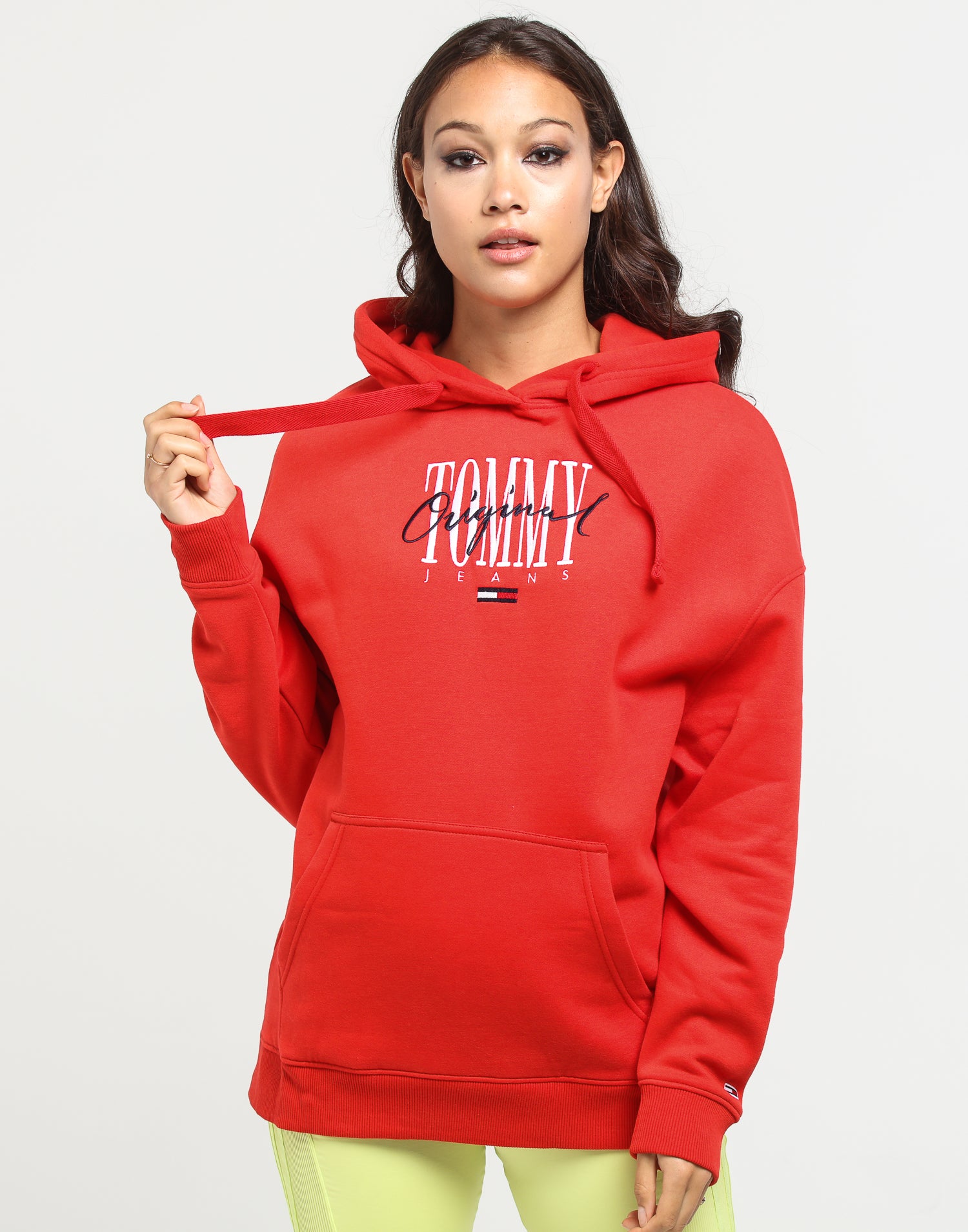 tommy jeans modern logo hoodie