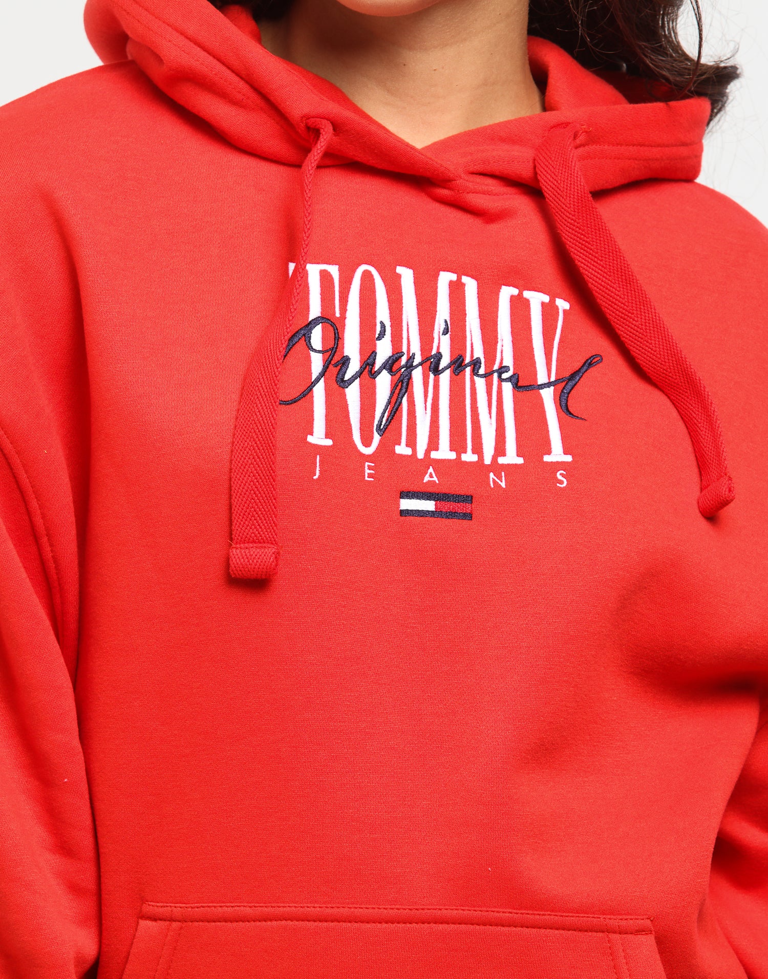 tommy jeans modern logo hoodie