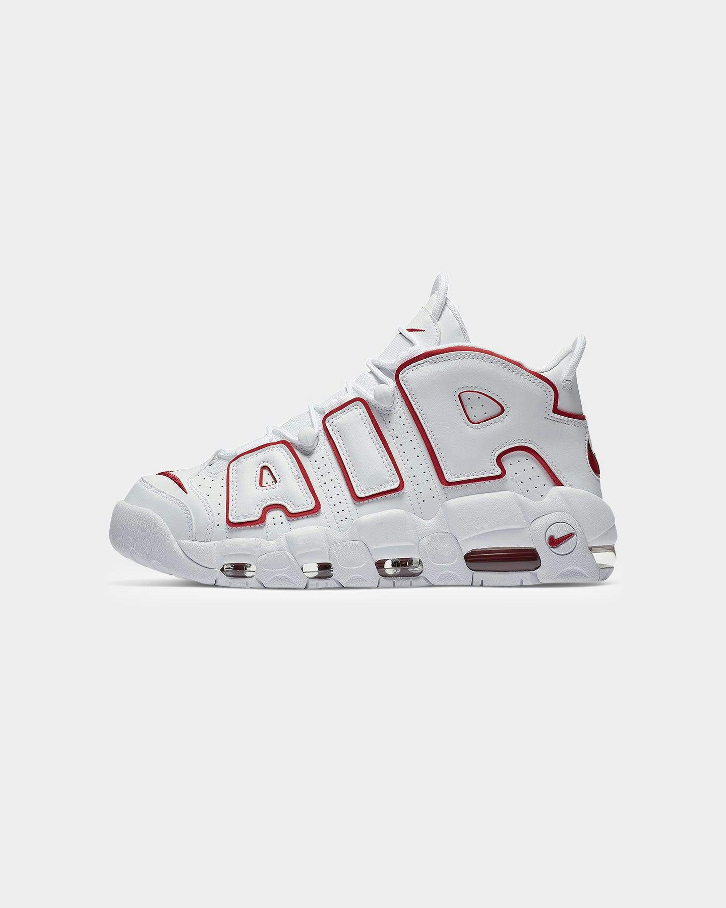 nike air more uptempo 96 white red