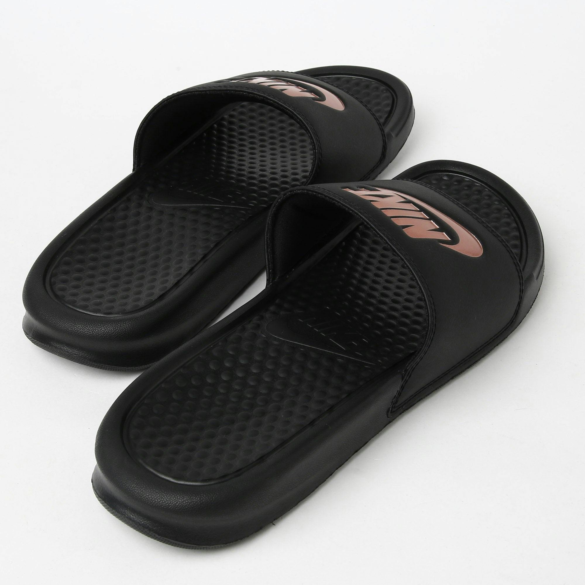 nike benassi rose