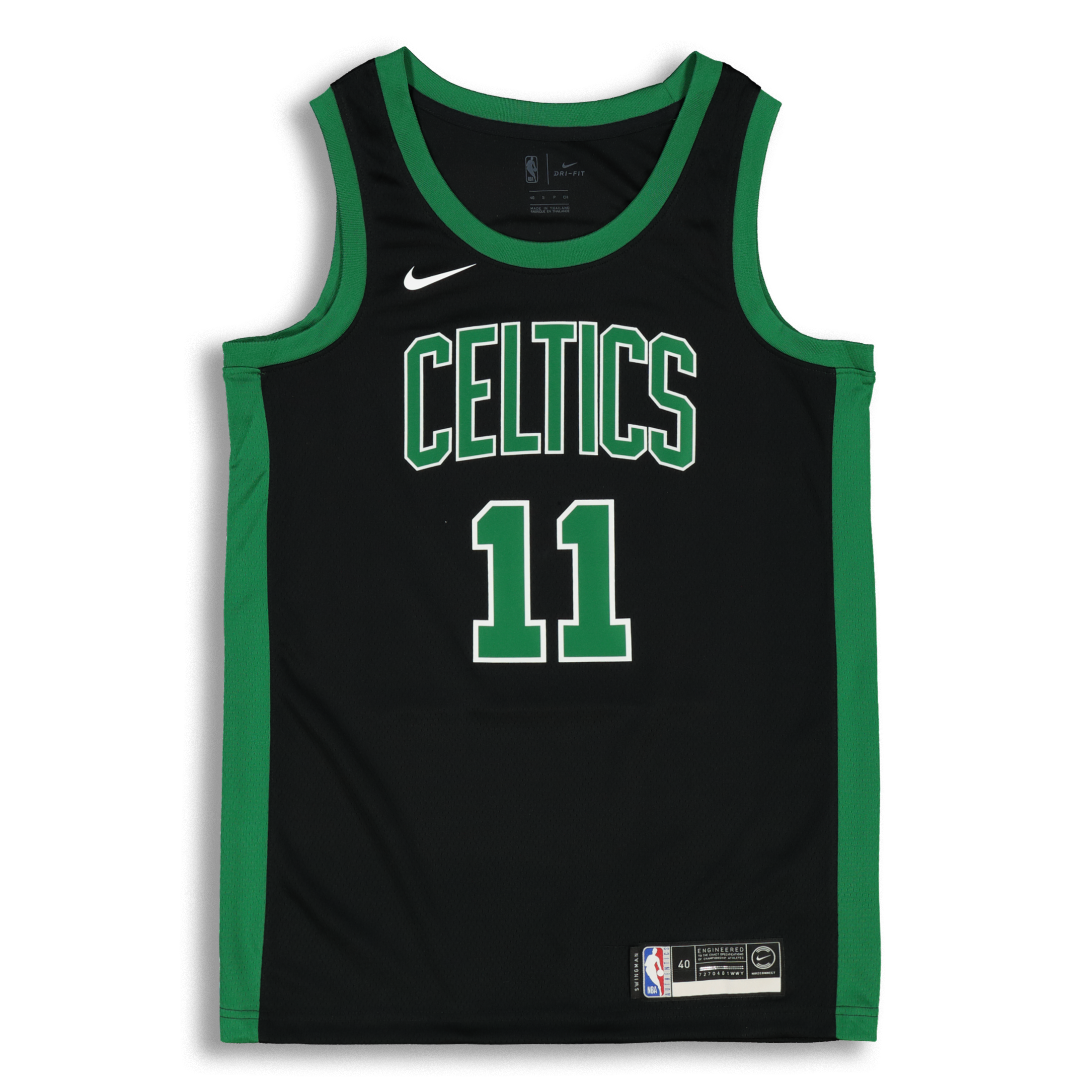 celtics black and green jersey