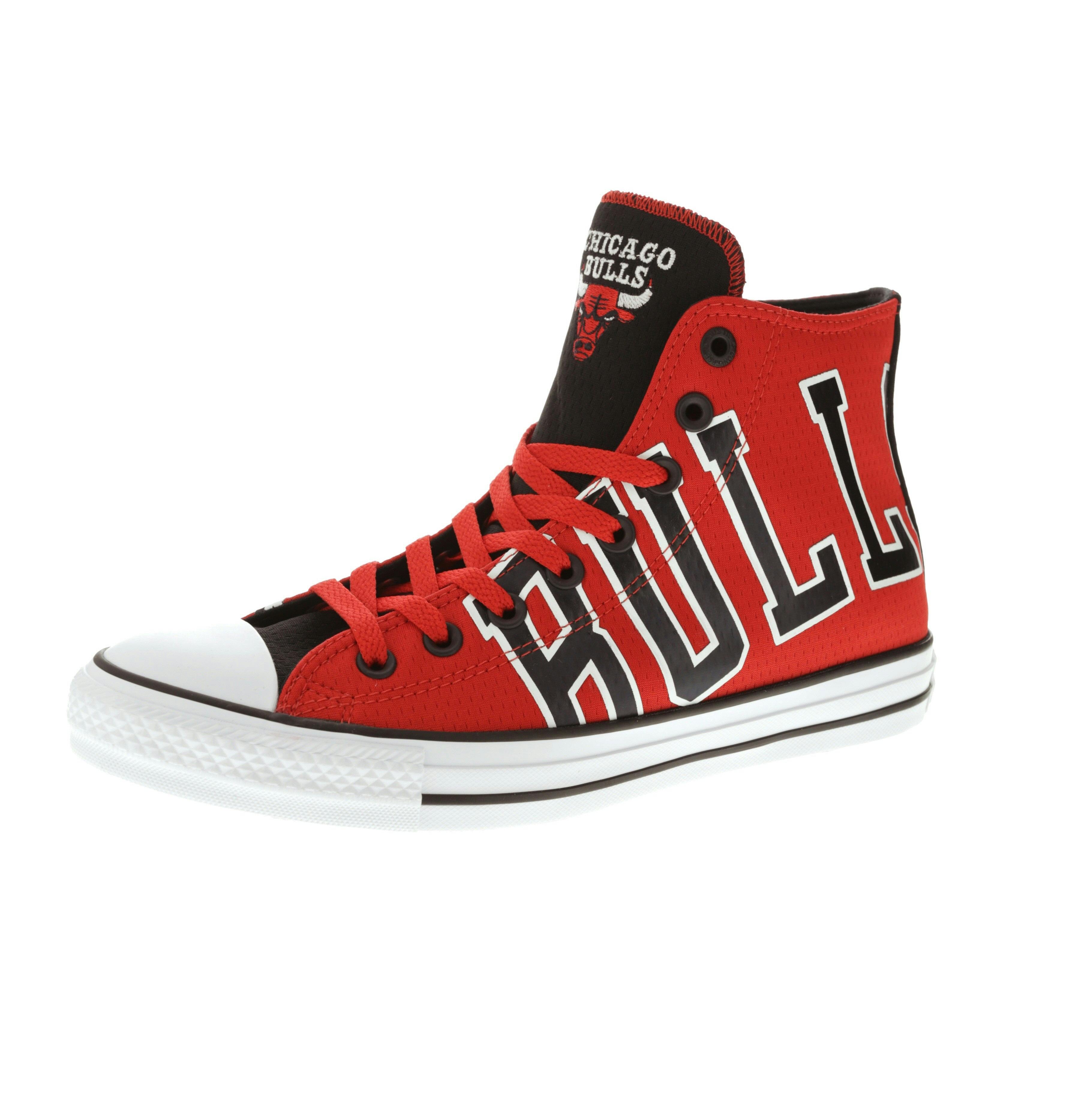 Converse X NBA Chuck Taylor All Star Hi Chicago Bulls Red