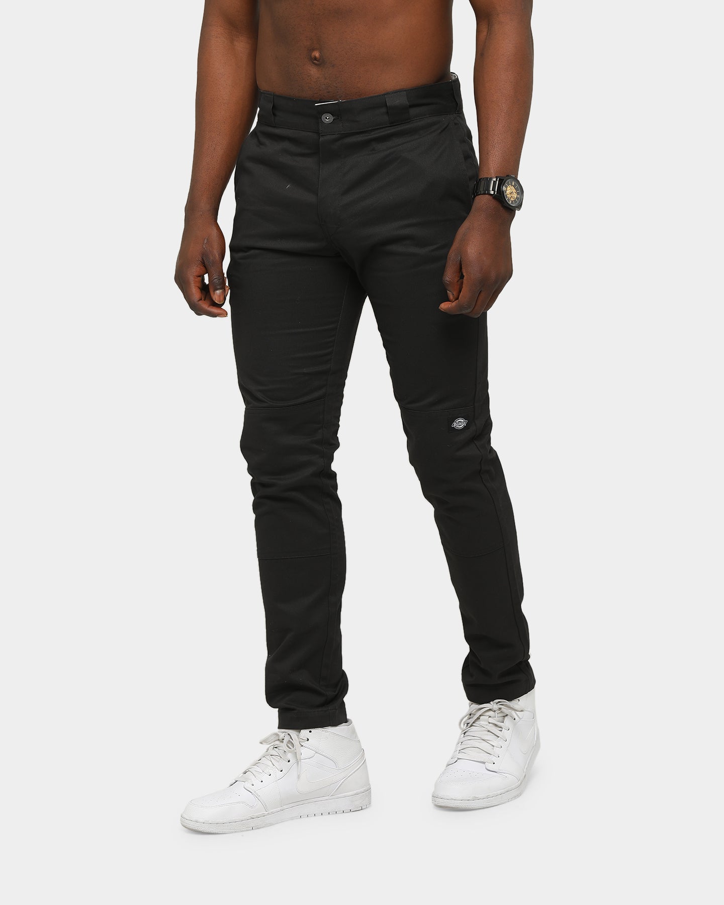 black skinny dickies