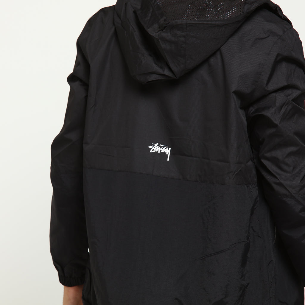 Stussy Cities Spray Jacket Black Windbreaker Culture Kings NZ