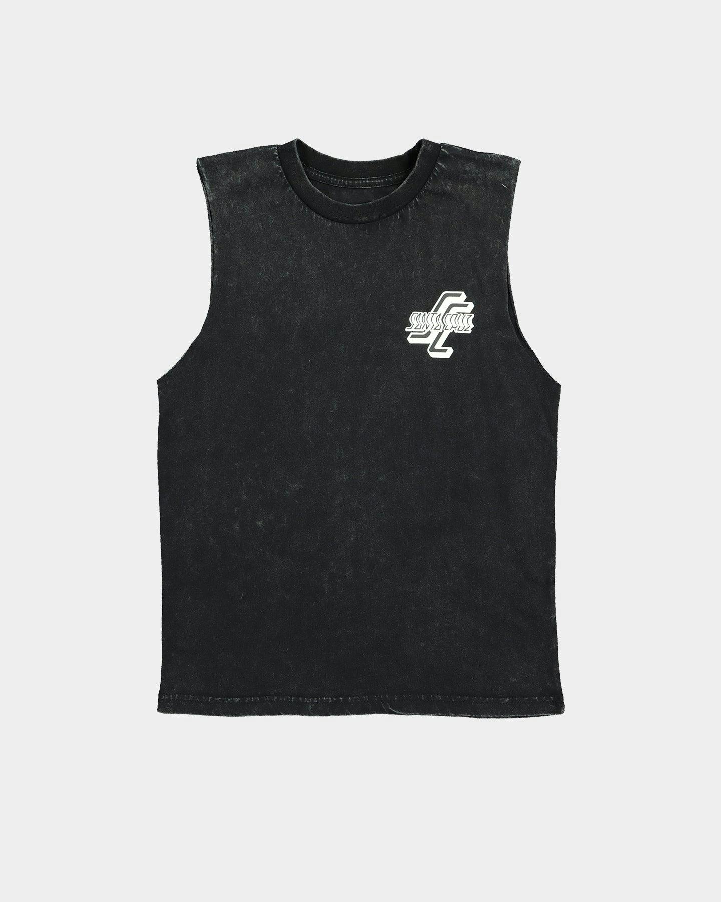 Santa Cruz Hand Muscle Singlet Acid Black