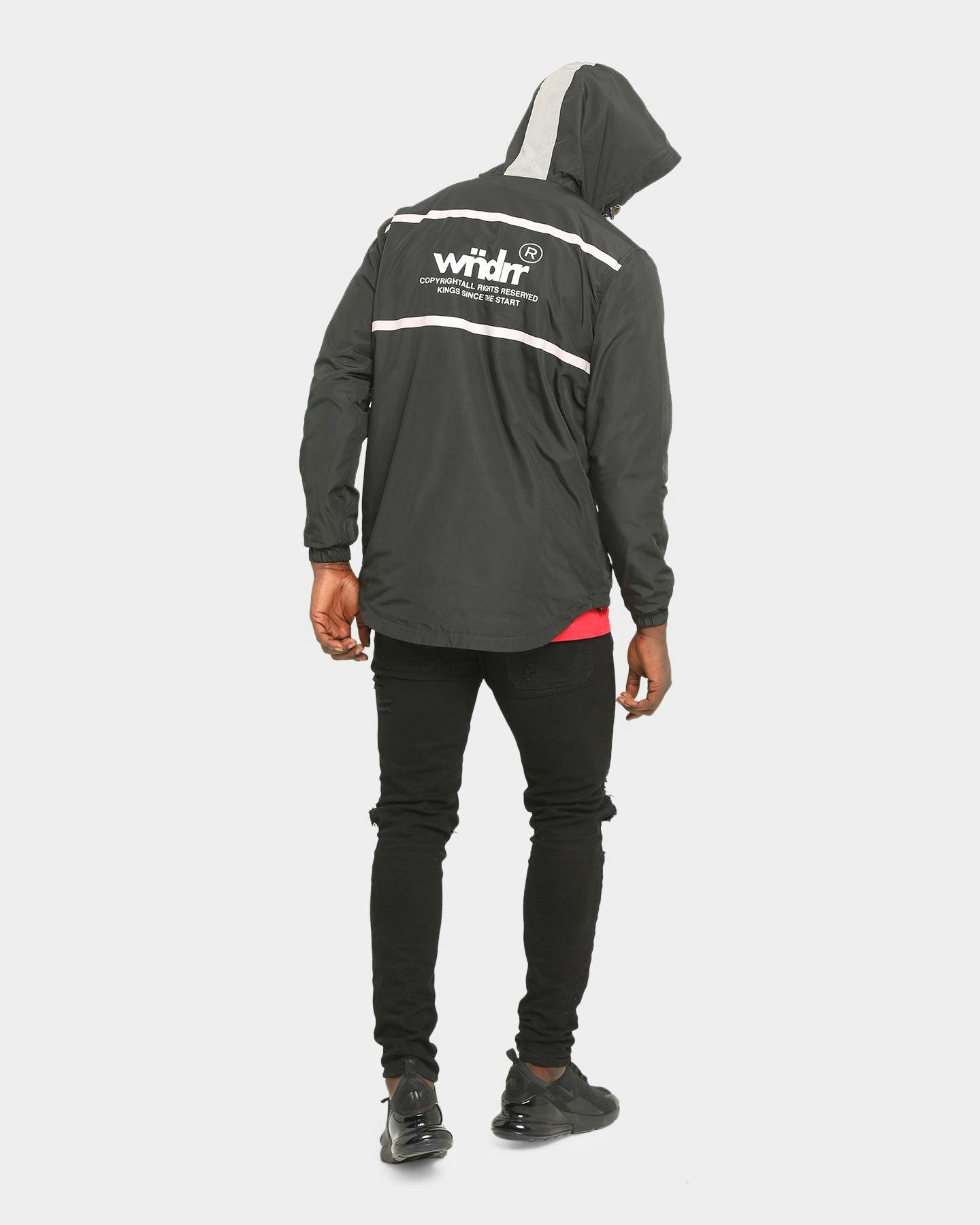 WNDRR Nonstop Spray Jacket Black Culture Kings NZ