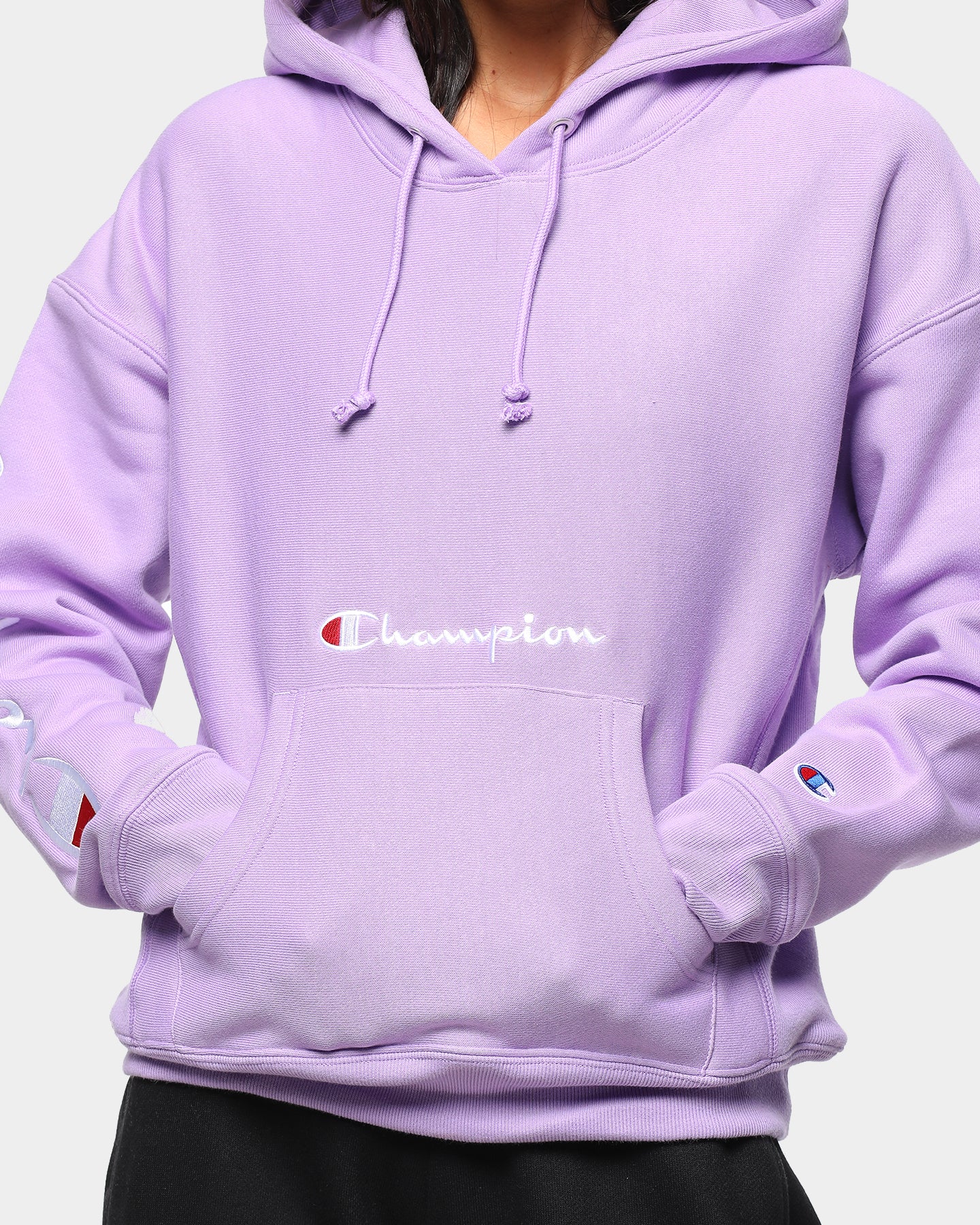 purple champion hoodie nz