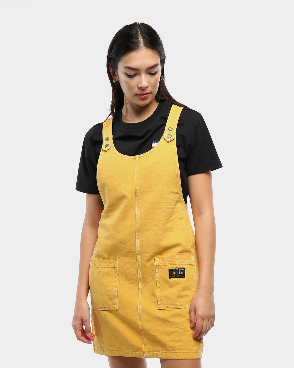 Stussy Women's Mason Pinafore Ochre