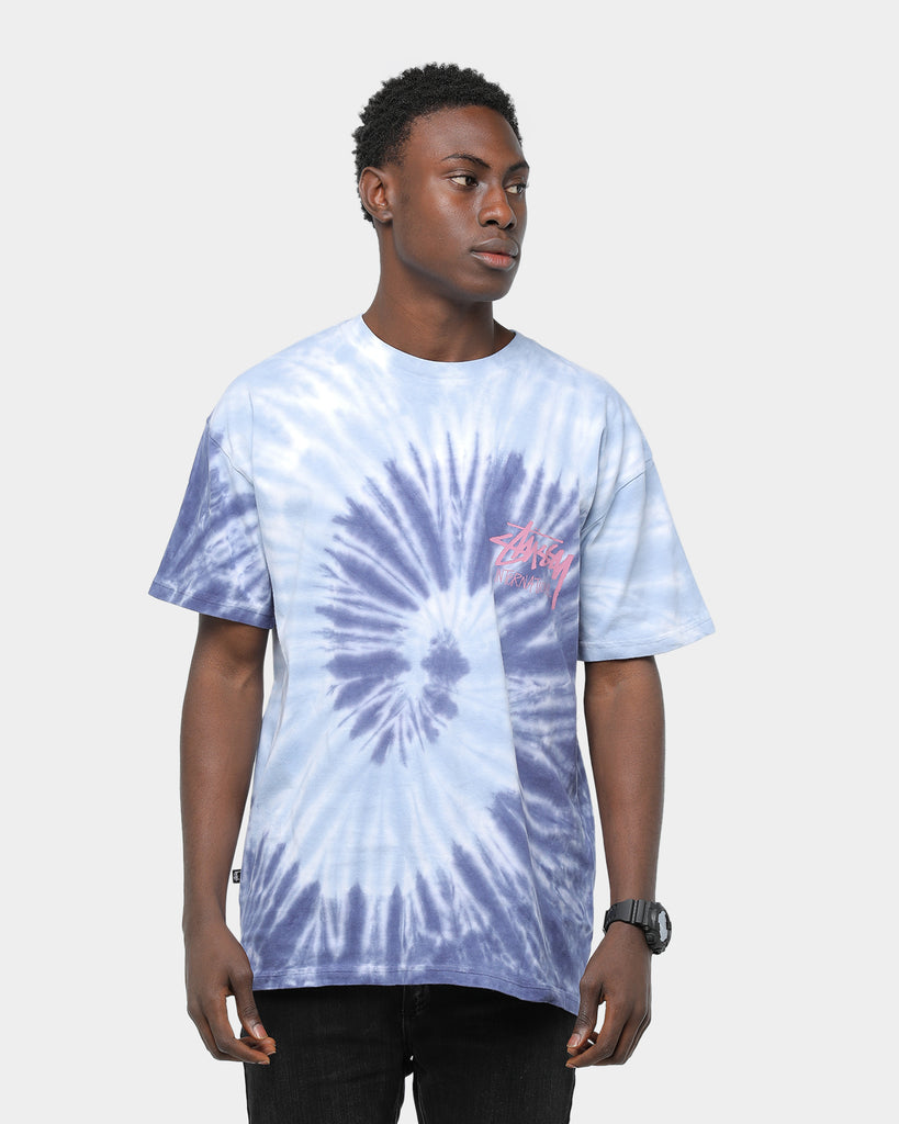 Stussy International Tie Dye SS Tee Purple