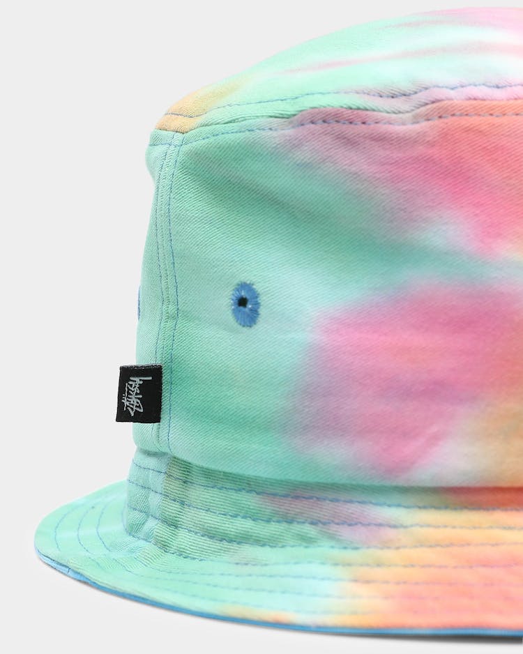 Stussy Designs Tie Dye Bucket Hat Pastel Culture Kings Nz