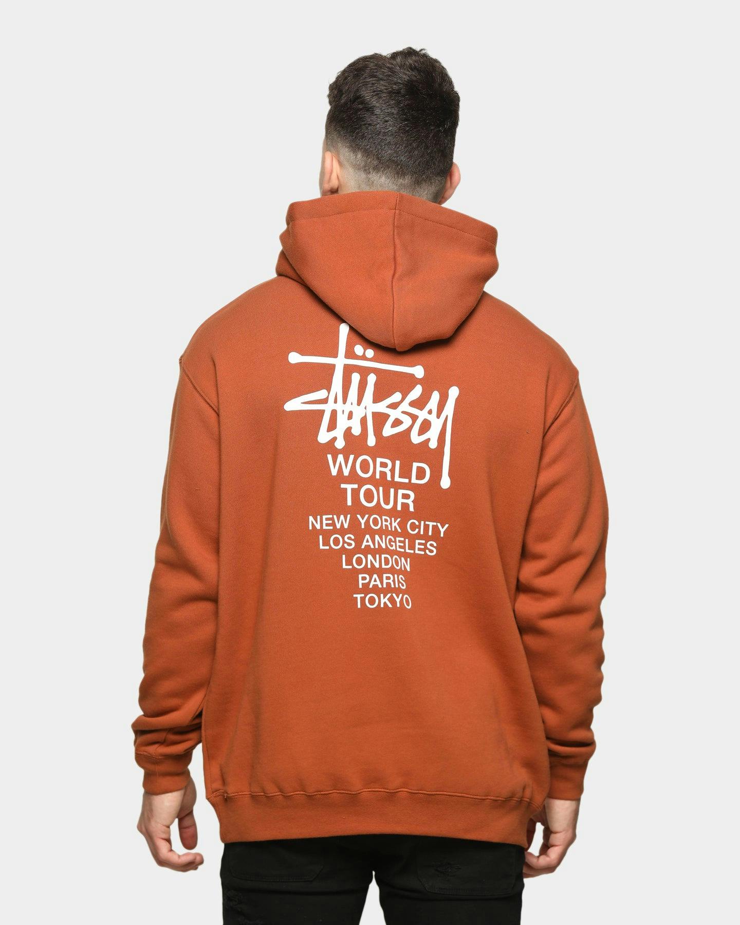 Hoodie stussy world tour Clearance