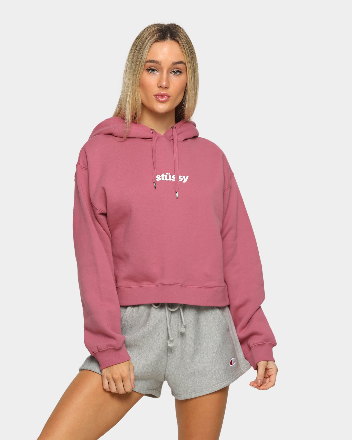 stussy hoodie womens