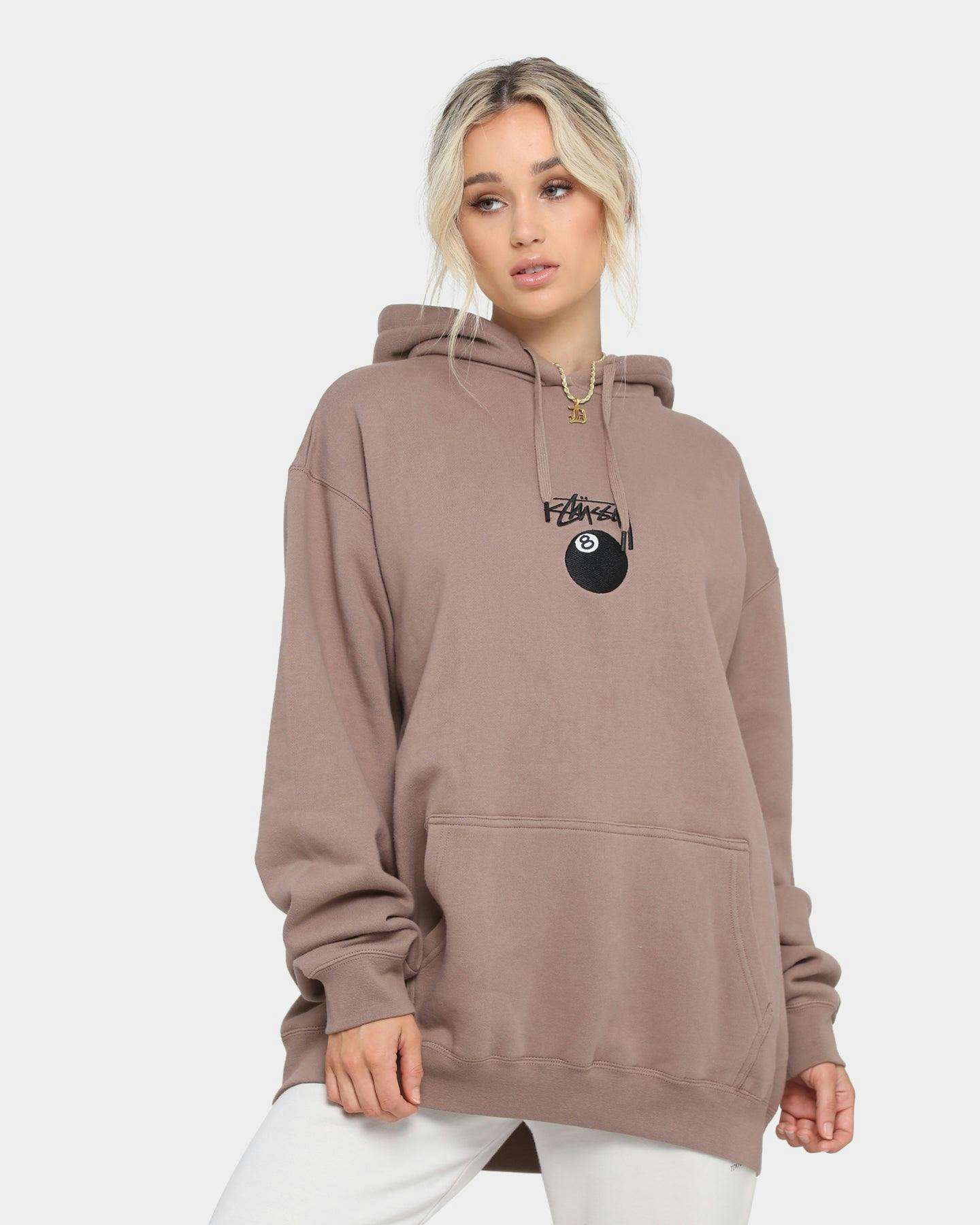 Stussy 8 Ball Hoodie Mocha | Culture Kings NZ