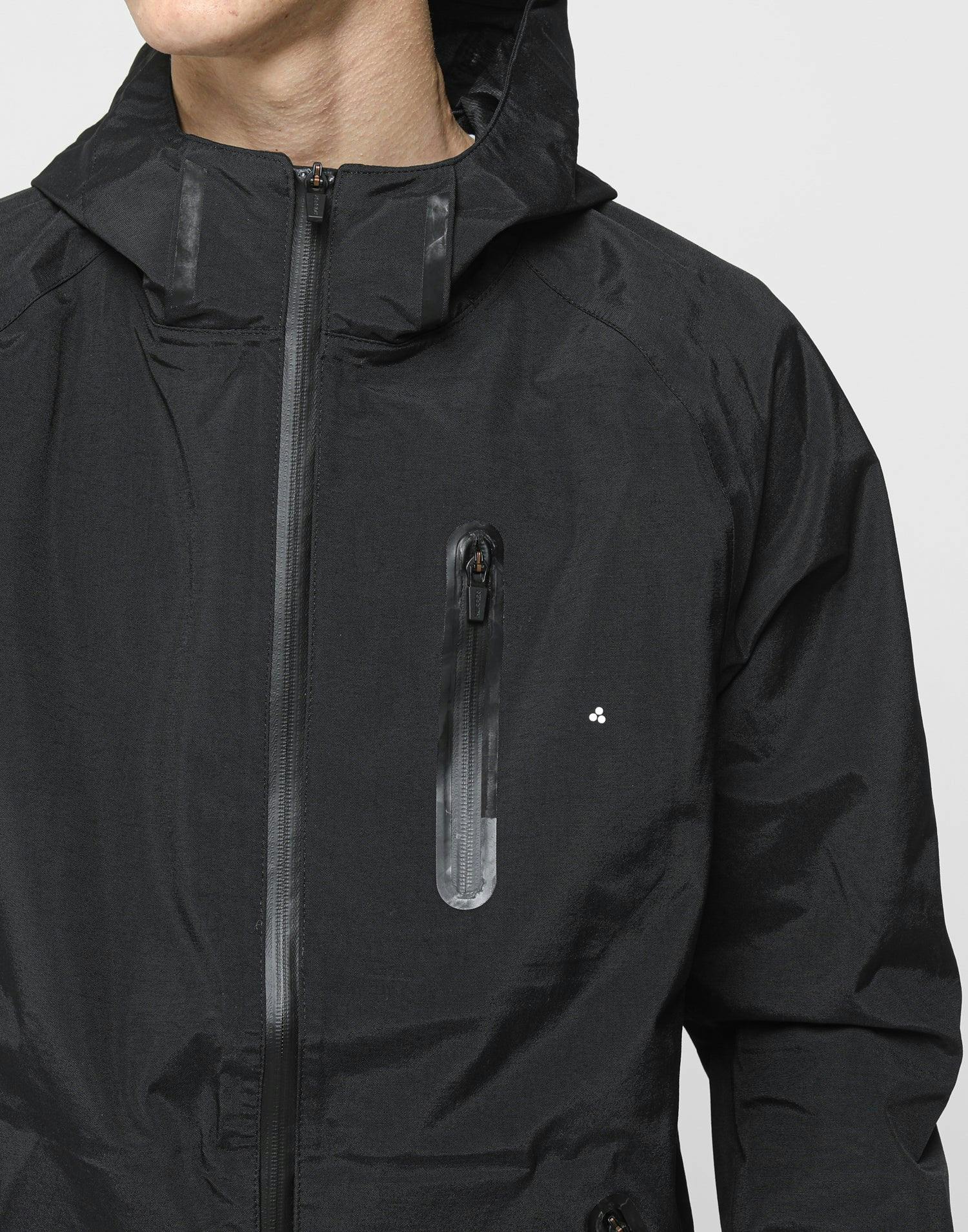 Huffer 3L Stormshell Jacket Black | Culture Kings NZ