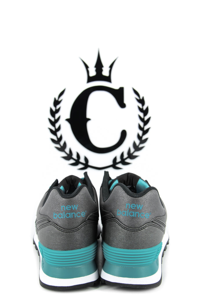 New Balance Womens Heavy Metal 574 Blackteal – Culture Kings NZ New Balance Womens Heavy Metal 574 Blackteal – Culture Kings NZ