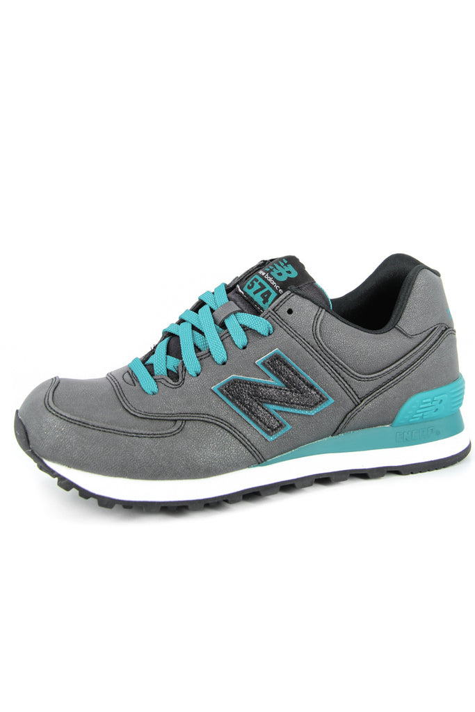 New Balance Womens Heavy Metal 574 Blackteal – Culture Kings NZ New Balance Womens Heavy Metal 574 Blackteal – Culture Kings NZ
